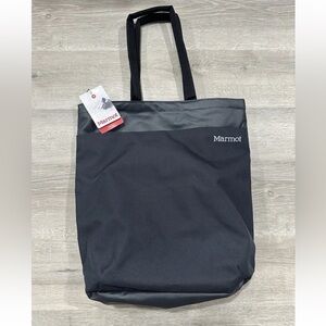CH72 NWT MARMOT Slate TOTE Canvas Bag Blue Grey Dark Steel